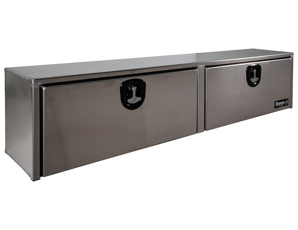 Load image into Gallery viewer, 16x13x72 Inch Smooth Aluminum Topsider Truck Box
