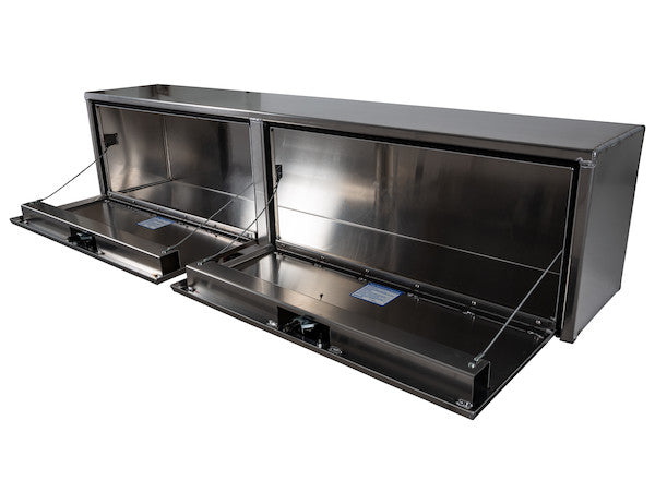 Load image into Gallery viewer, 16x13x72 Inch Smooth Aluminum Topsider Truck Box
