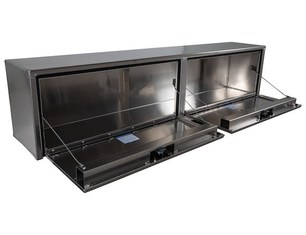 Load image into Gallery viewer, 16x13x72 Inch Smooth Aluminum Topsider Truck Box
