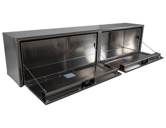 16x13x72 Inch Smooth Aluminum Topsider Truck Box