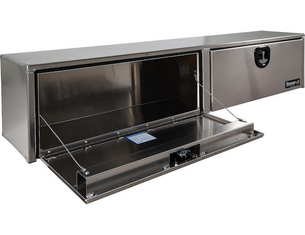 Load image into Gallery viewer, 18x16x72 Inch Smooth Aluminum Topsider Truck Box
