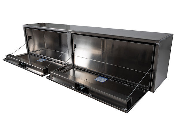 Load image into Gallery viewer, 18x16x72 Inch Smooth Aluminum Topsider Truck Box
