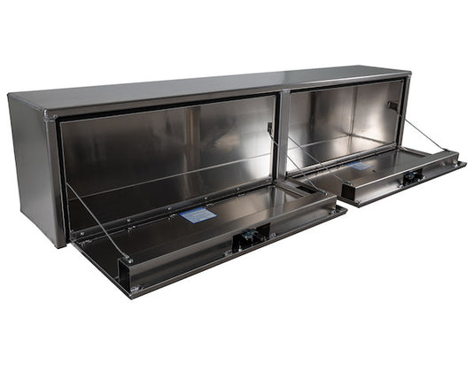 18x16x72 Inch Smooth Aluminum Topsider Truck Box