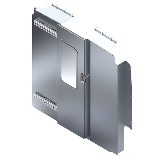 Windowed Sliding Door Safety Partition for 2013+ Ram ProMaster Low Roof & High Roof