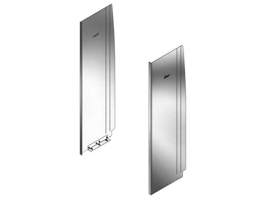 Shelving End Panel Kit for 2013+ Ram ProMaster, 17-3/4"D x 58"H, Bulk Buy