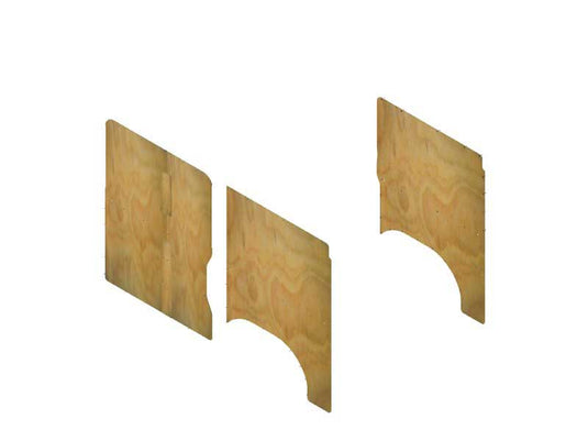 Plywood Wall Liner Kit for 2013+ Ram ProMaster 1500 118" Wheelbase Standard Roof
