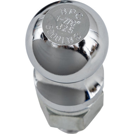 Load image into Gallery viewer, 1-7/8 Inch Chrome Hitch Ball With 1 Inch Shank Diameter x 2-1/8 Inch Long
