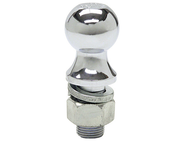 Load image into Gallery viewer, 1-7/8 Inch Chrome Hitch Ball With 1 Inch Shank Diameter x 2-1/8 Inch Long
