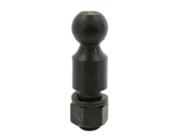 Load image into Gallery viewer, 2-5/16 Inch Black Hitch Ball With 1-1/2 Shank Diameter x 2-3/4 Long+2 Inch Riser
