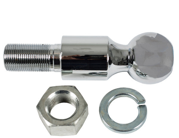 Load image into Gallery viewer, 2-5/16 Inch Bulk Chrome Hitch Balls With 1-1/4 Shank x 2-1/2 Long + 2 Inch Riser
