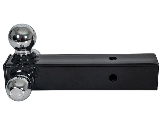 Tri-Ball Hitch with Chrome Towing Balls - 2-1/2 Inch Receiver