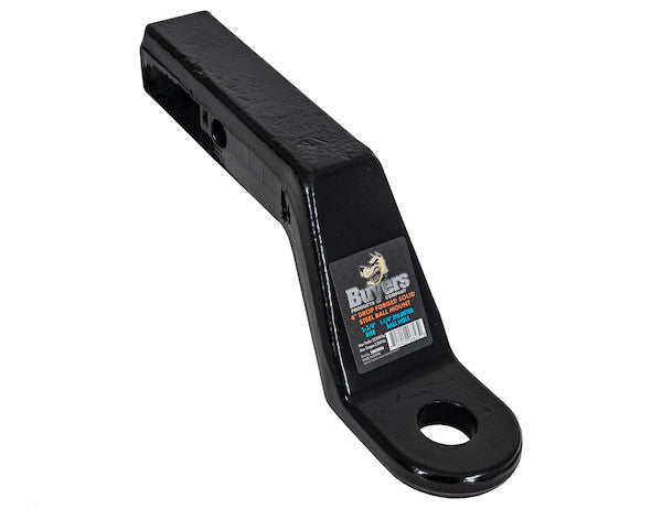 Load image into Gallery viewer, 2 Inch Heavy-Duty Ball Mount 4 Inch Drop x 7-7/8 Long Tube Black For 1-1/4 Hole
