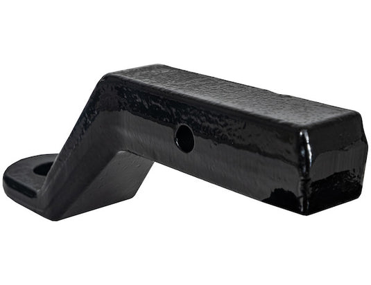 2 Inch Heavy-Duty Ball Mount 4 Inch Drop x 7-7/8 Long Tube Black For 1-1/4 Hole
