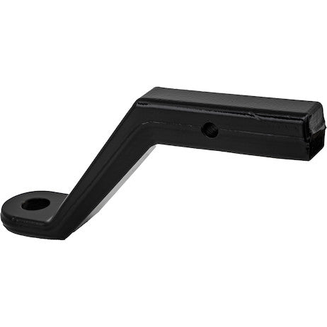 Load image into Gallery viewer, 2 Inch Heavy-Duty Ball Mount 6 Inch Drop x 9-3/8 Long Tube Black For 1-1/4 Hole
