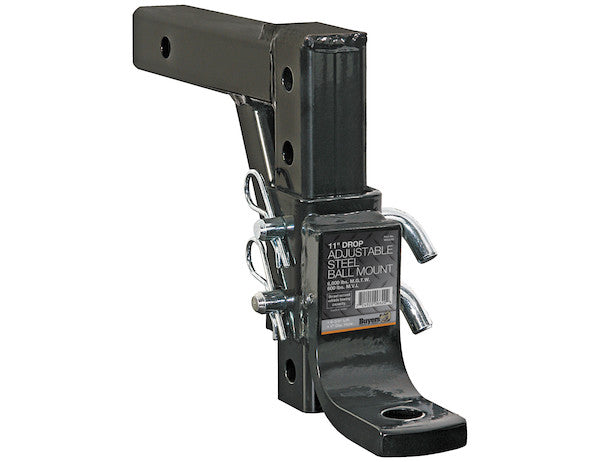 Load image into Gallery viewer, 4-Position 2 Inch Solid Shank Adjustable Ball Mount
