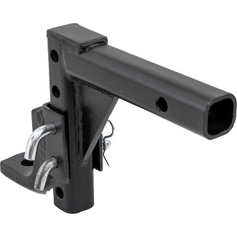 4-Position 2 Inch Tubular Shank Adjustable Ball Mount