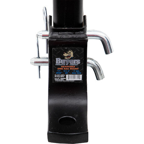 Load image into Gallery viewer, 4-Position 2 Inch Tubular Shank Adjustable Ball Mount
