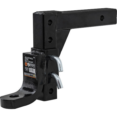 Load image into Gallery viewer, 4-Position 2 Inch Solid Shank Adjustable Ball Mount

