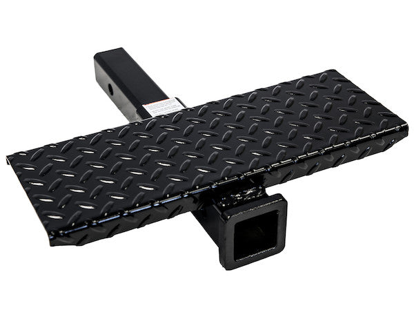 Load image into Gallery viewer, 12 Inch Hitch Receiver Extension With Step

