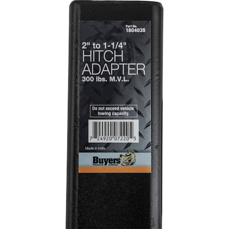 Load image into Gallery viewer, 2 Inch to 1-1/4 Inch Hitch Adapter
