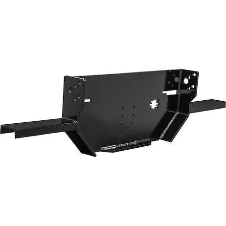 Hitch Plate with Pintle Mount for Ford F-350 - F-550 Cab & Chassis (1999+) - Side Channel