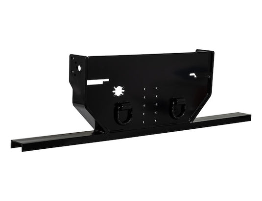 Hitch Plate with Pintle Mount for Ford F-350 - F-550 Cab & Chassis (1999+) - Bottom Channel