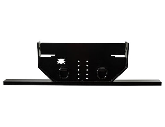 Hitch Plate with Pintle Mount for Ford F-350 - F-550 Cab & Chassis (1999+) - Bottom Channel