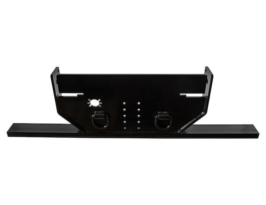 Hitch Plate with Pintle Mount for Ford F-350 - F-550 Cab & Chassis (1999+) - Bottom Channel