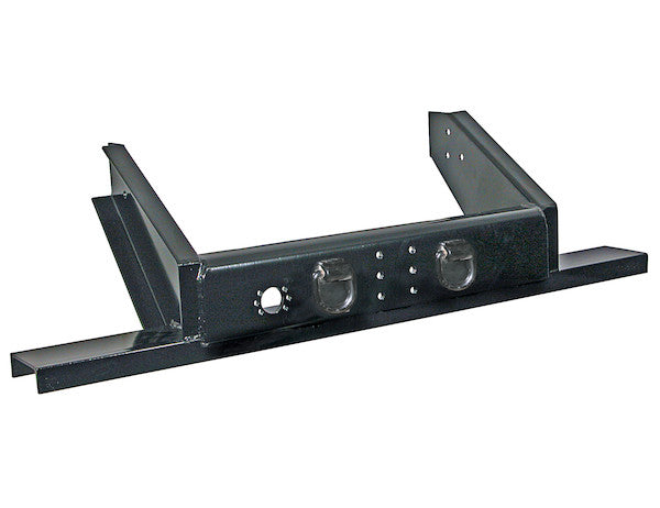 Load image into Gallery viewer, Flatbed/Flatbed Dump Hitch Plate Bumper With 2 Inch Receiver
