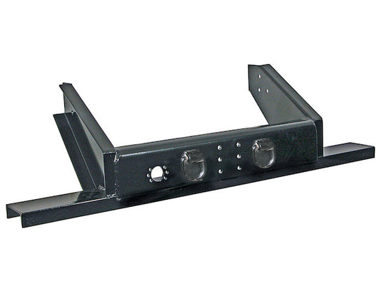 Flatbed/Flatbed Dump Hitch Plate Bumper With 2 Inch Receiver