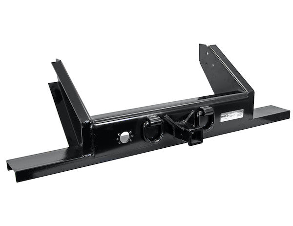 Load image into Gallery viewer, Flatbed/Flatbed Dump Hitch Plate Bumper With 2 Inch Receiver
