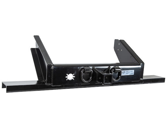 Flatbed/Flatbed Dump Hitch Plate Bumper with 2-1/2 Inch Receiver