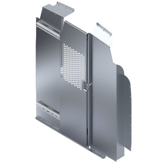 Perforated Sliding Door Safety Partition for 2014+ Ford Transit 250/350/350 HD High Roof