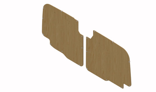 Rear Swing Door Liner Kit for 2014+ Ford Transit Low Roof