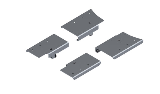 Full Size Over Canopy Rack Install Kit for 2019-2025 Ram 1500 Extra Short Box & Short Box