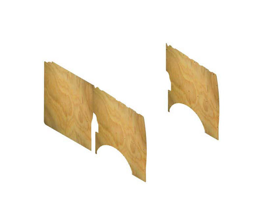 Interior Wall Liner Kit for 2015-2023 Mercedes-Benz Metris 126" Wheelbase, Standard Roof