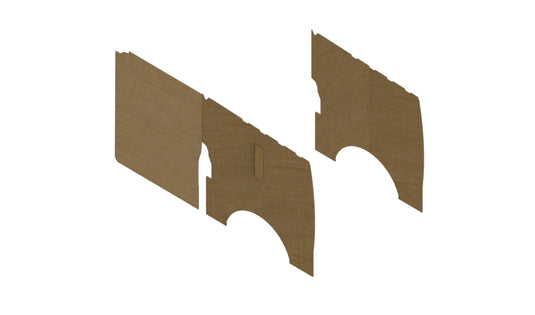 Interior Wall Liner Kit for 2018-2023 Mercedes-Benz Metris 135" Wheelbase, Standard Roof