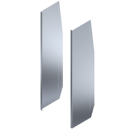 Universal Shelving End Panel Kit, 16-1/8"D x 62"H