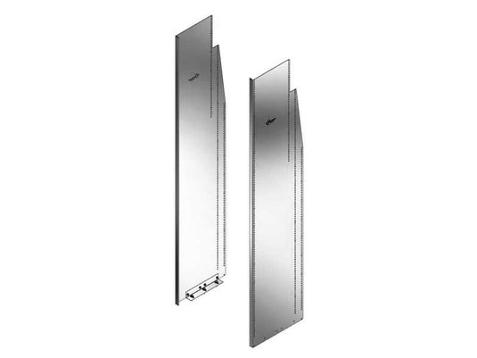 Universal Shelving End Panel Kit, 15-5/8"D x 72"H