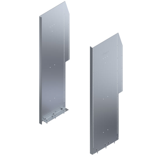 Universal Shelving End Panel Kit, 13-3/4"D x 42"H