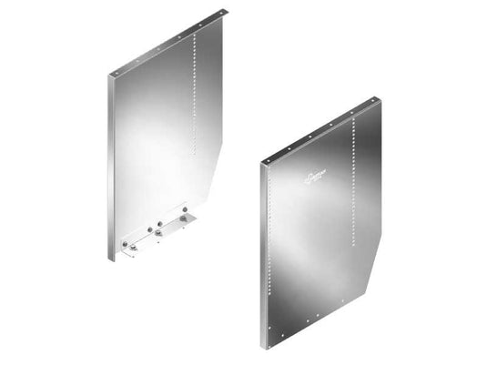 Universal Workbench End Panel Kit, 18"D x 24"H
