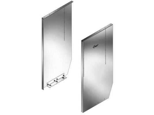 Universal Workbench End Panel Kit, 18"D x 36"H