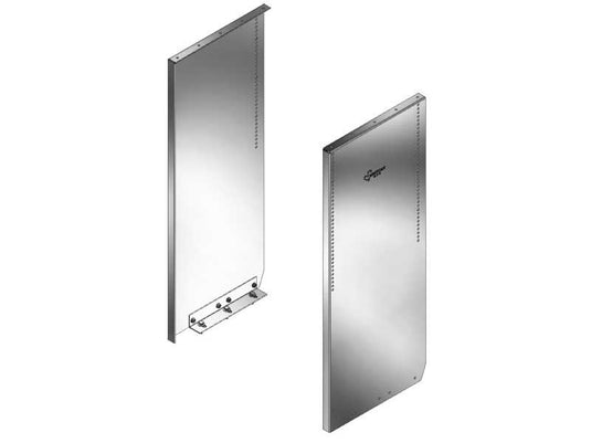 Universal Workbench End Panel Kit, 15"D x 36"H