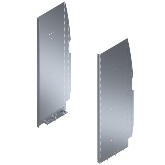 Universal Shelving End Panel Kit, 16-7/16"D x 46"H