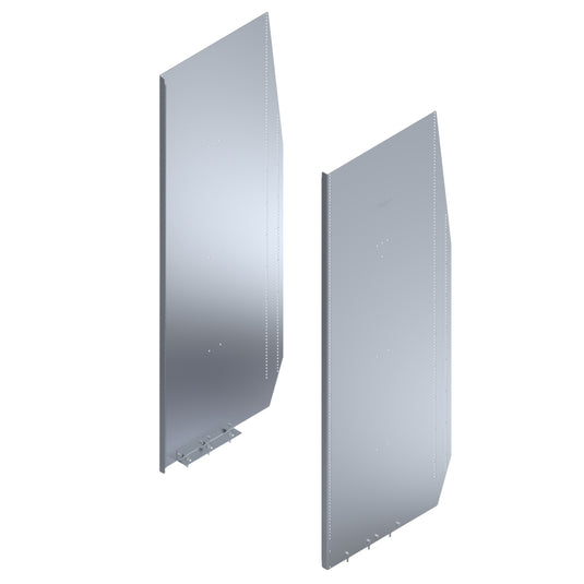 Universal Shelving End Panel Kit, 22-1/8"D x 62"H
