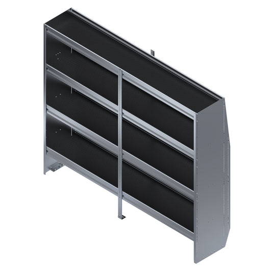 4-Shelf Standard Universal Unit, 72"L x 16-1/8"D x 62"H