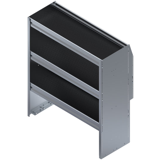 3 Shelf Unit, Standard, Universal, 36"L x 15-5/8"D x 42"H