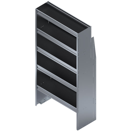 5 Shelf Unit, Standard Universal, 36"L x 15-5/8"D x 72"H