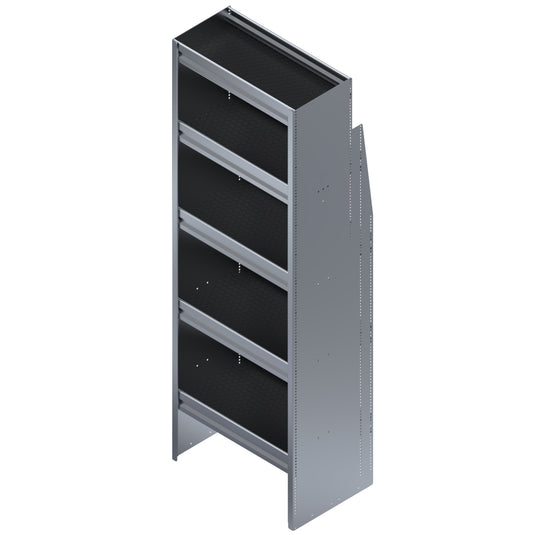 5 Shelf Unit, Standard Universal, 24"L x 15-5/8"D x 72"H
