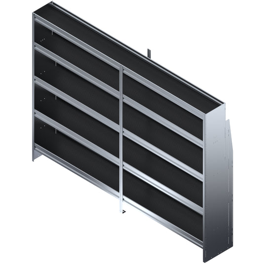 5 Shelf Unit, Standard Universal, 96"L x 15-5/8"D x 72"H
